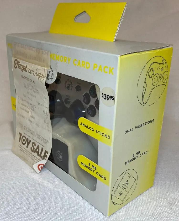 Controller | PlayStation PS2 | Sealed Pro Gamer Controller + Memory Card Pack Video Game Console Accessories Controllers & Attachments Sony