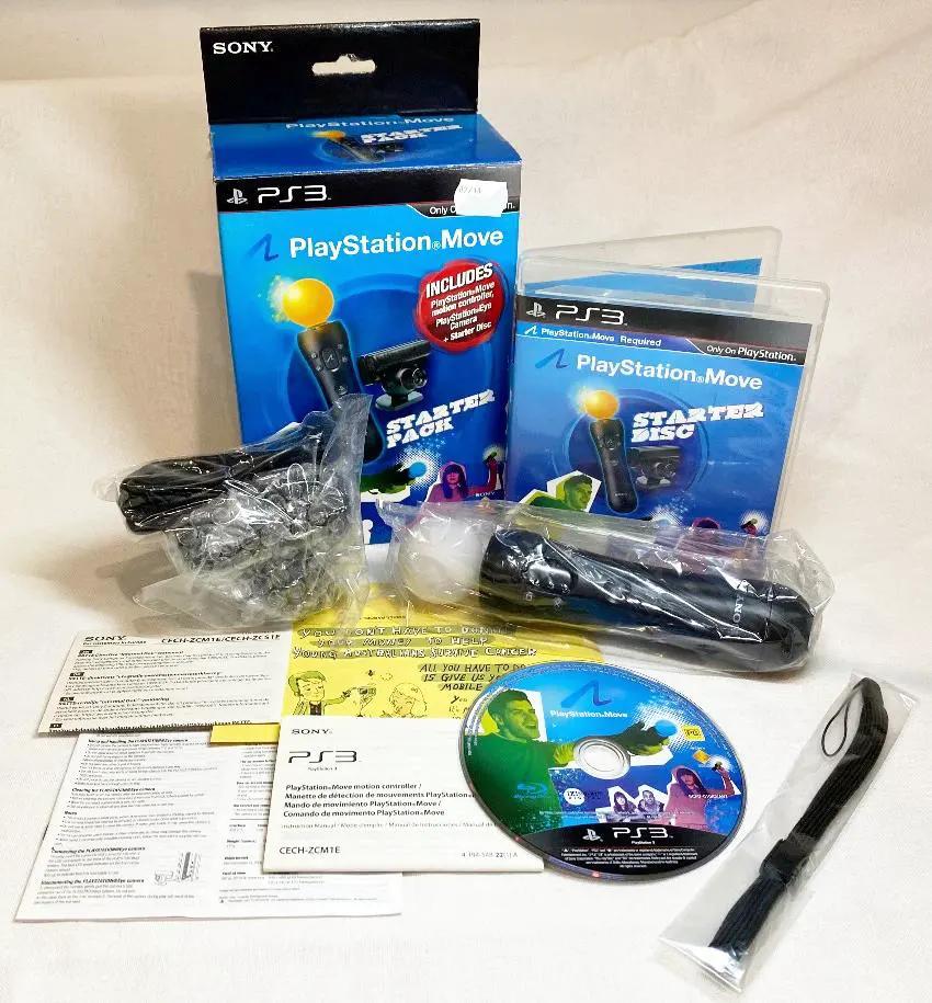Controller | Sony PlayStation PS3 | PlayStation Move Starter Pack Video Game Software Controllers & Attachments Sony