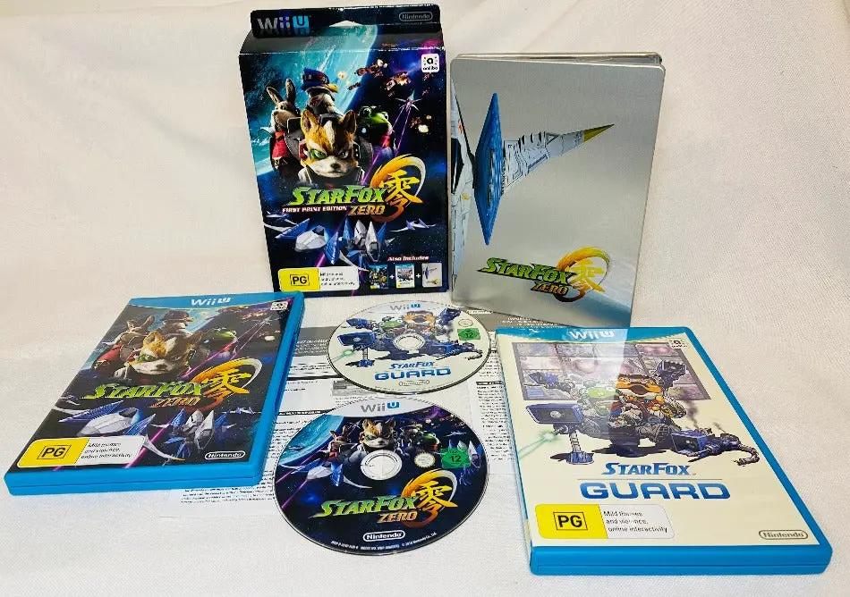 Game | Nintendo Wii U | Star Fox Zero First Print Edition Physical Video Games Game Nintendo