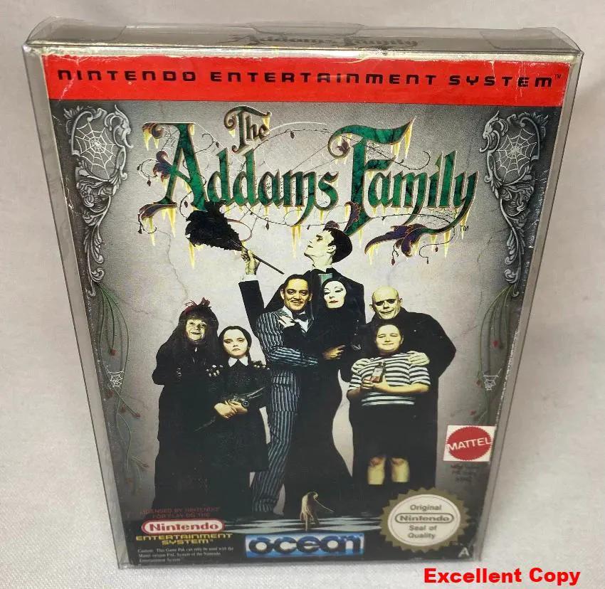 Game | Nintendo NES | The Addams Family Physical Video Games Game Nintendo