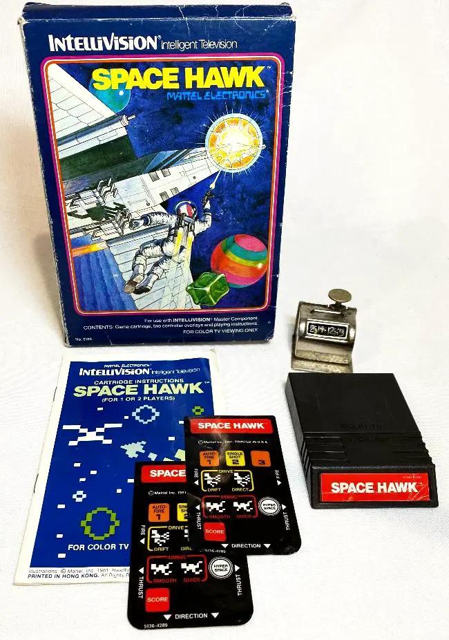 Game | Intellivision | Space Hawk Physical Video Games Game Mattel
