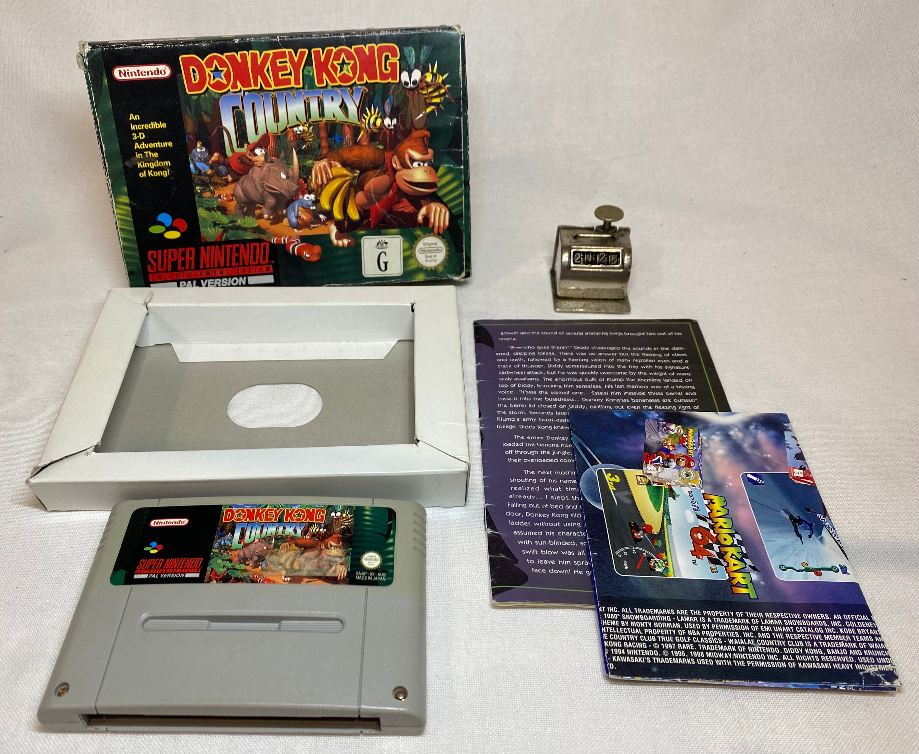 Game | Super Nintendo SNES | Donkey Kong Country