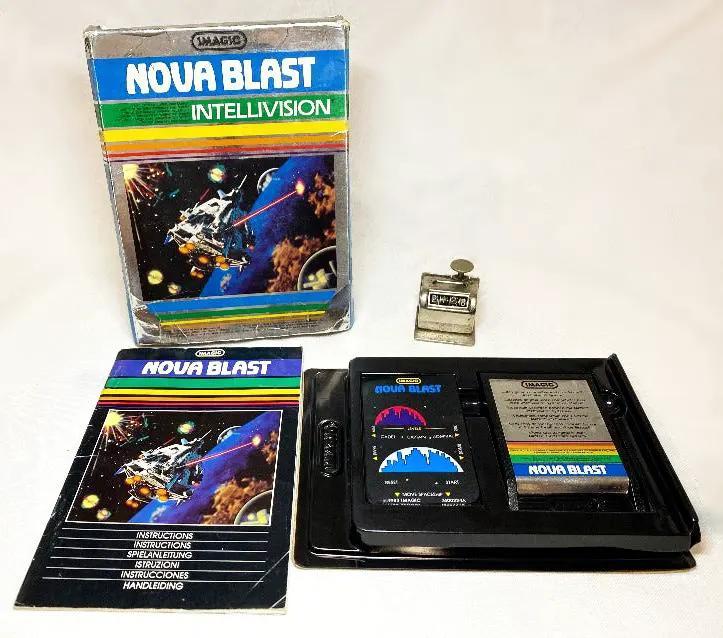Game | Intellivision | Nova Blast Physical Video Games Game Mattel