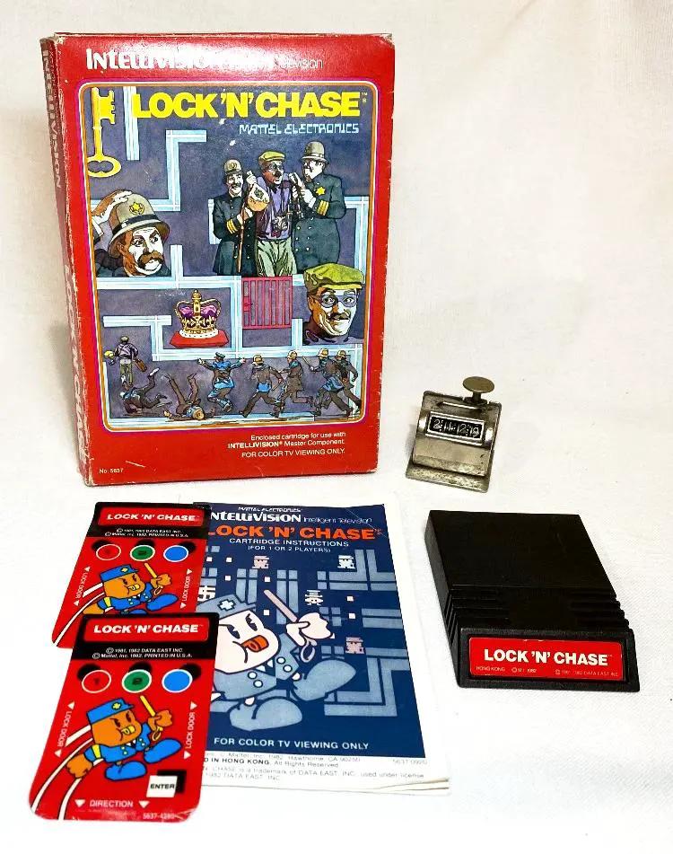 Game | Intellivision | Lock 'N' Chase Physical Video Games Game Mattel