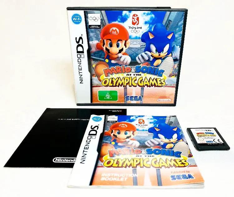 Game | Nintendo DS | Mario And Sonic Olympic Games Physical Video Games Game Nintendo