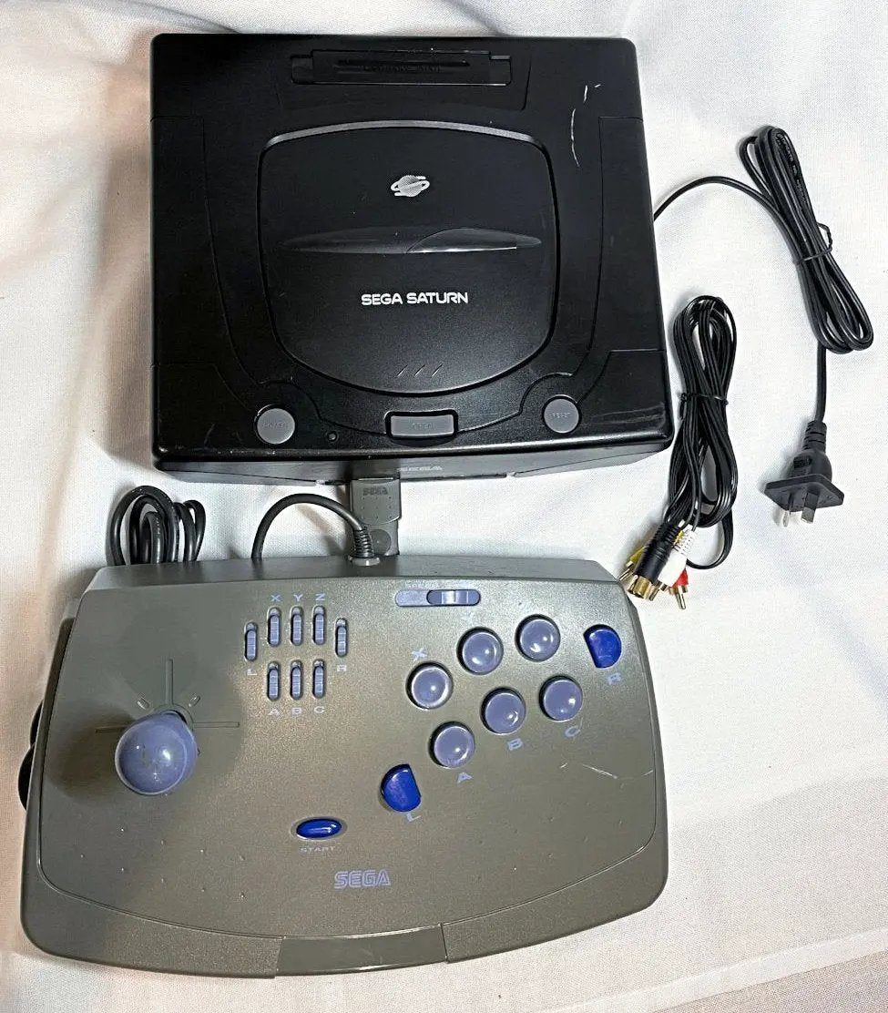 Console | Sega Saturn | Console Set PAL Video Game Consoles Console Sega