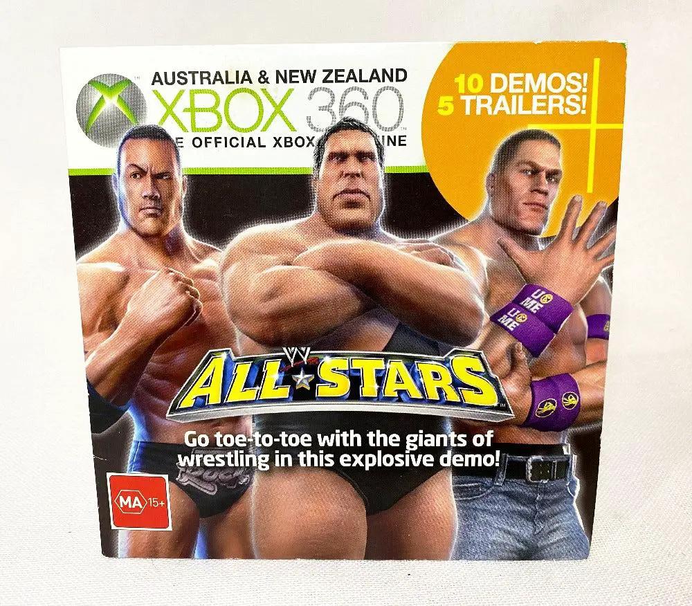 Game | Xbox 360 | WWE All Stars Magazine Demo Disc Physical Video Games Game Microsoft