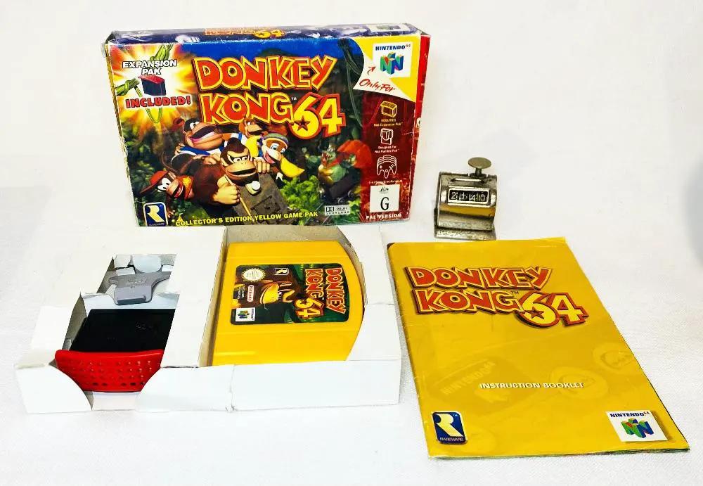 Game | Nintendo N64 | Donkey Kong 64 Physical Video Games Game Nintendo