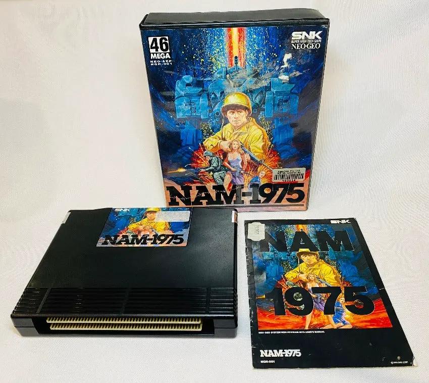 Game | SNK Neo Geo AES | Nam 1975 NGH-001 Physical Video Games Game SNK