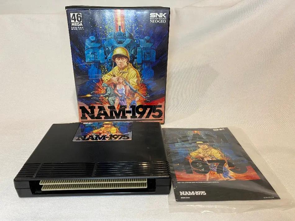 Game | SNK Neo Geo AES | Nam 1975 NGH-001 Physical Video Games Game SNK