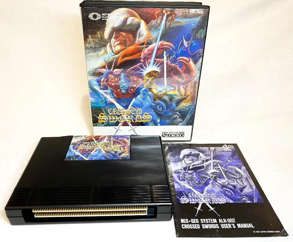 Game | SNK Neo Geo AES | Crossed Swords NGH-037 Physical Video Games Game SNK