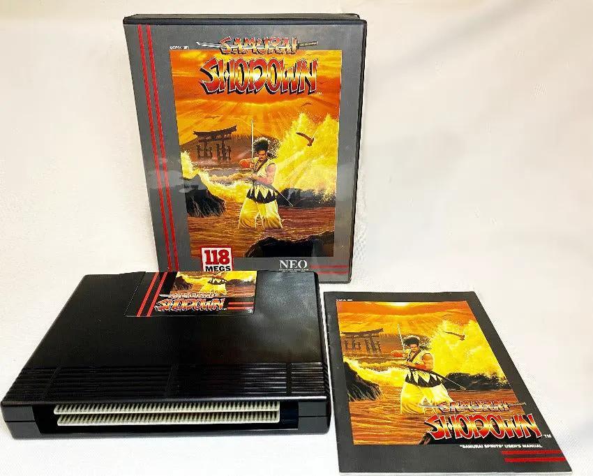 Game | SNK Neo Geo AES | Samurai Shodown NGH-045 Physical Video Games Game SNK