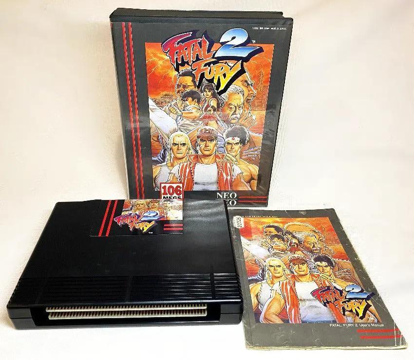 Game | SNK Neo Geo AES | Fatal Fury 2 NGH-047 Physical Video Games Game SNK