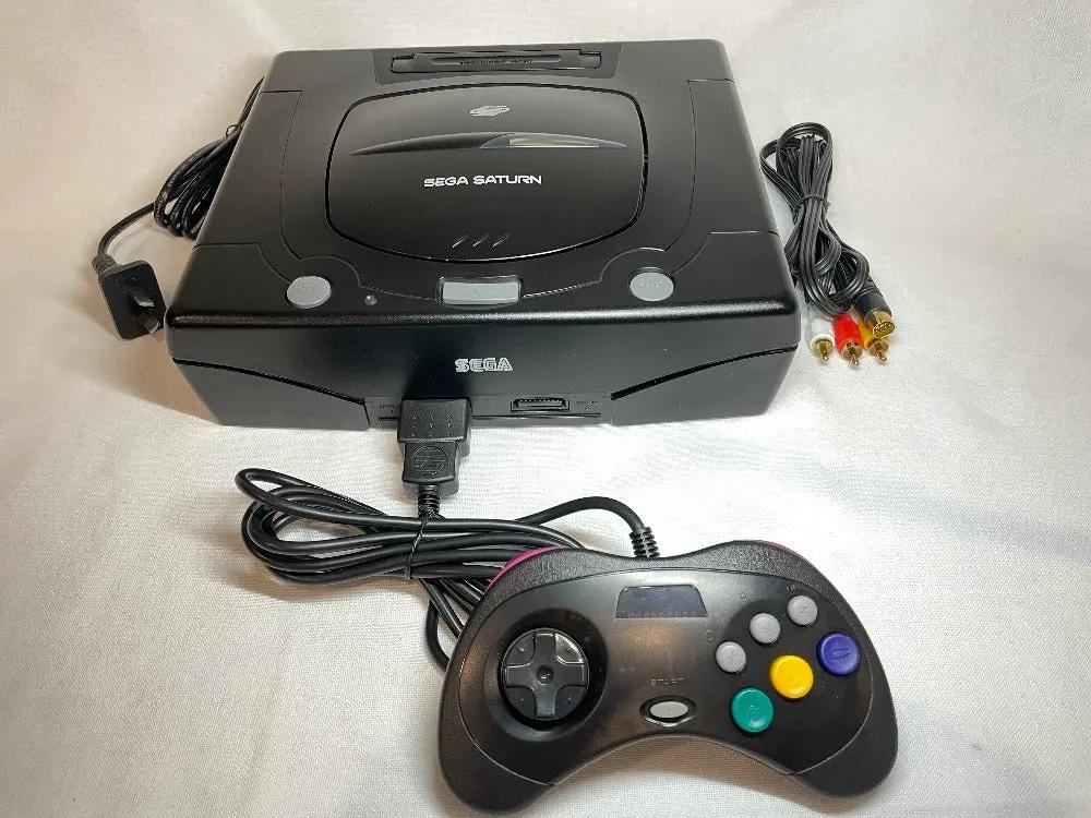 Console | Sega Saturn | Console Set PAL Video Game Consoles Console Sega