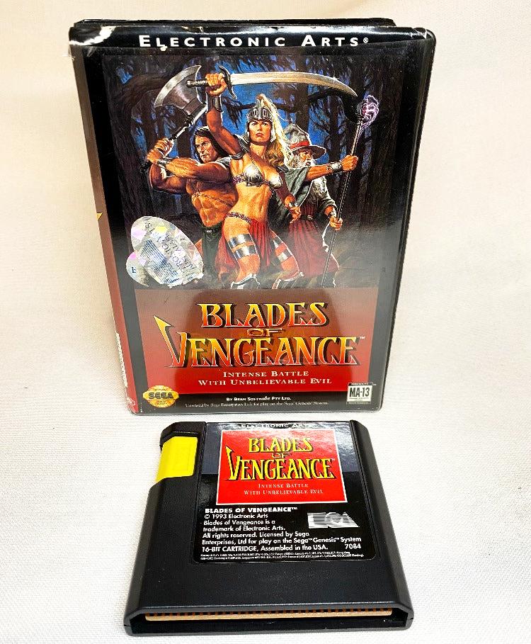 Game | Sega Mega Drive | Blades Of Vengeance