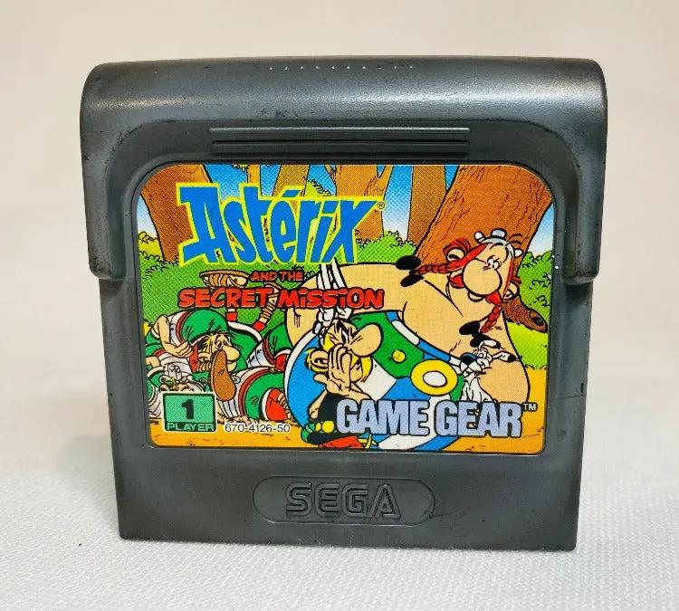 Game | Sega Game Gear | Asterix And The Secret Mission Physical Video Games Game Sega