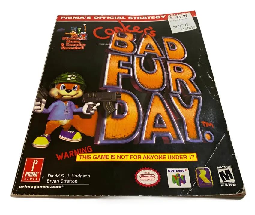 Book | Prima Games | Conker's Bad Fur Day: Official Strategy Guide Books Book Eidos Interactive
