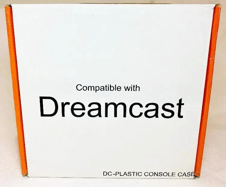 Accessory | Sega Dreamcast | Aftermarket Console Case Clear Yellow Home Game Console Accessories Accessory Sega