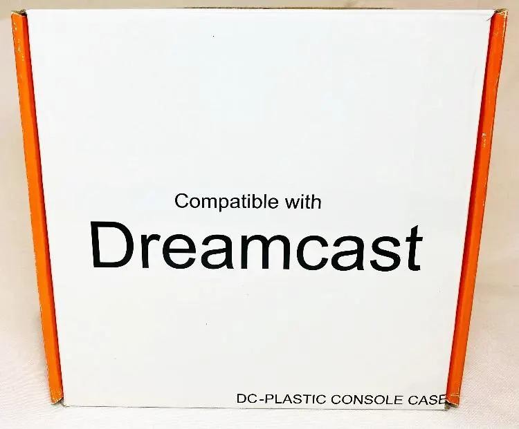 Accessory | Sega Dreamcast | Aftermarket Console Case Clear Teal Home Game Console Accessories Accessory Sega