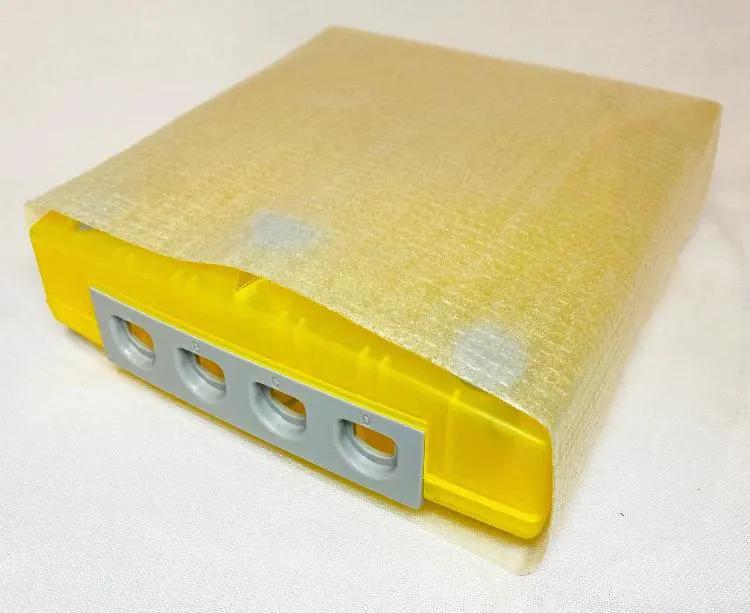 Accessory | Sega Dreamcast | Aftermarket Console Case Clear Yellow Home Game Console Accessories Accessory Sega