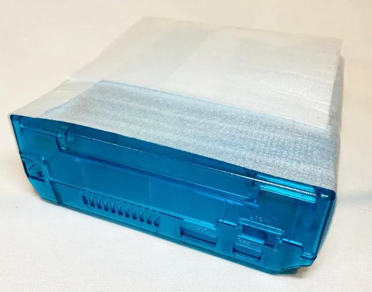 Accessory | Sega Dreamcast | Aftermarket Console Case Clear Teal Home Game Console Accessories Accessory Sega