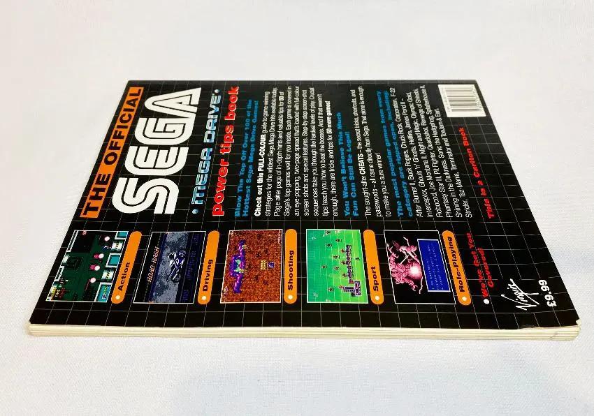 Book | Carlton Book | The Official Sega Mega Drive Power Tips Book Books Book Brady Games