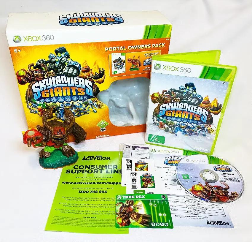 Game | Xbox 360 | Skylanders: Giants Portal Owners Pack Physical Video Games Game Microsoft