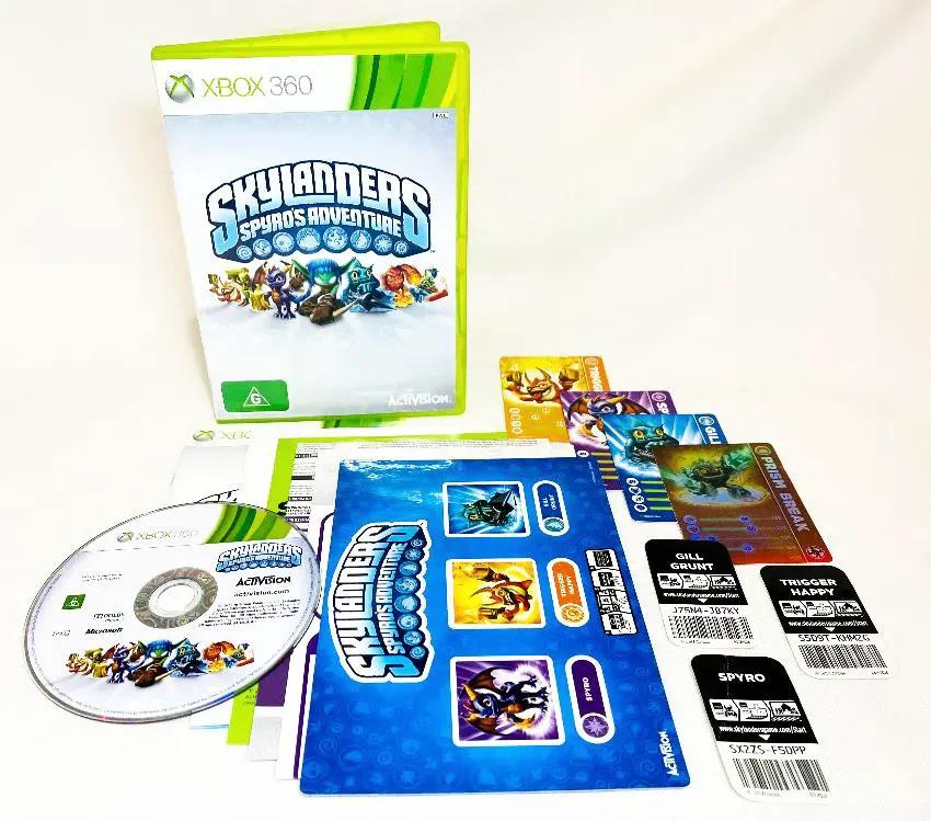 Game | Microsoft Xbox 360 | Skylanders: Spyro's Adventure Starter Pack Physical Video Games Game Microsoft