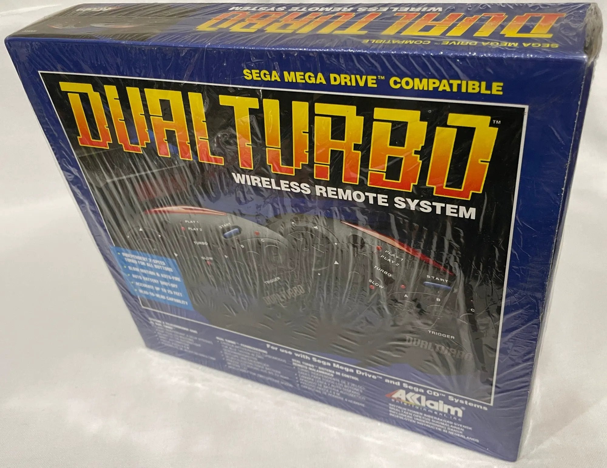 Controller | Sega Mega Drive Dual Turbo Wireless Remote Video Game Console Accessories Controllers & Attachments Acclaim