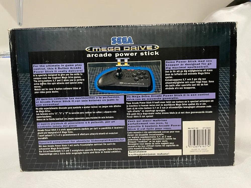 Controller | Sega Mega Drive | Boxed Arcade Power Stick II 2 MK-1627-50 Video Game Console Accessories Controllers & Attachments Sega