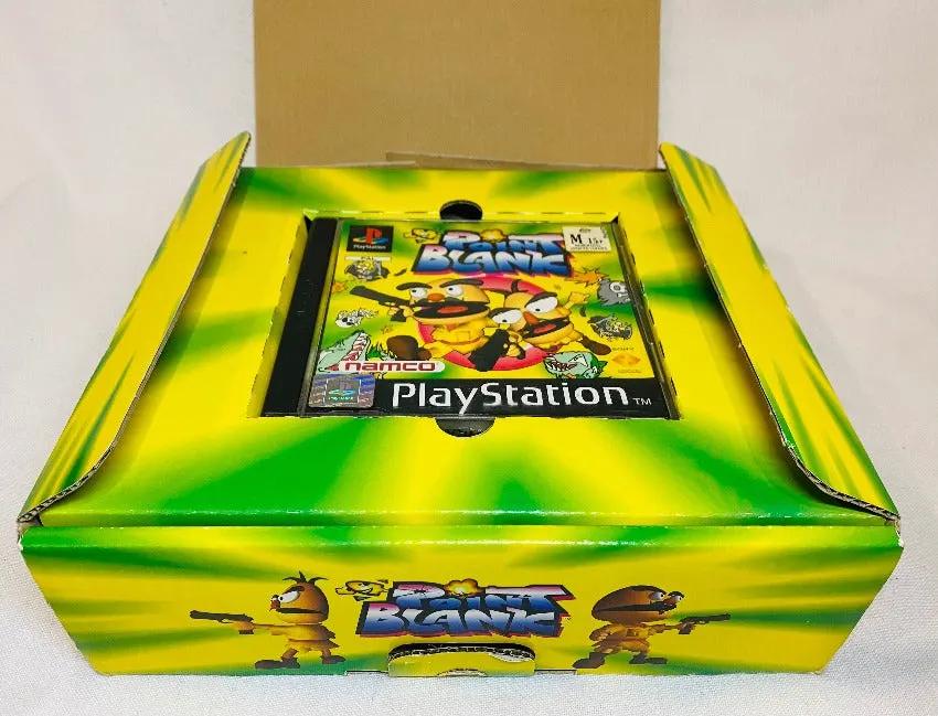 Controller | Sony PlayStation PS1 | Boxed Point Blank + G-Con45 Video Game Software Controllers & Attachments Sony