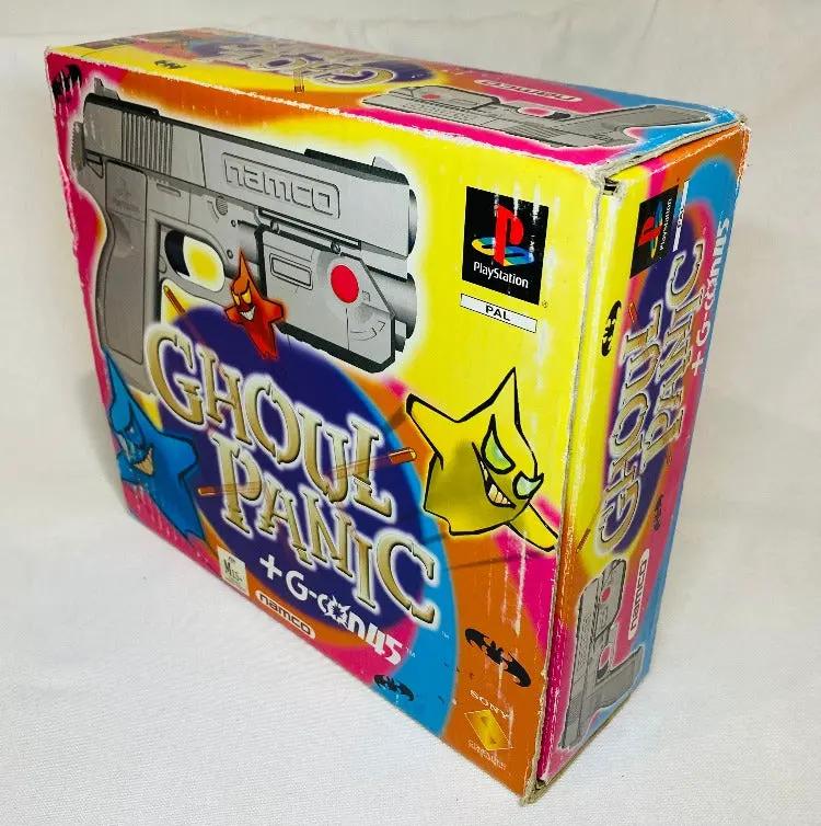 Controller | Sony PlayStation PS1 | Boxed Ghoul Panic + G-Con45 Video Game Software Controllers & Attachments Sony
