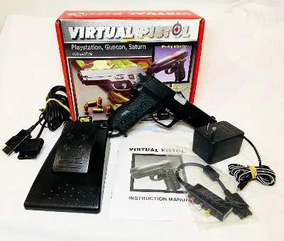 Controller | Sony PlayStation PS1 | Virtual Pistol Guncon Saturn Video Game Console Accessories Controllers & Attachments Sony