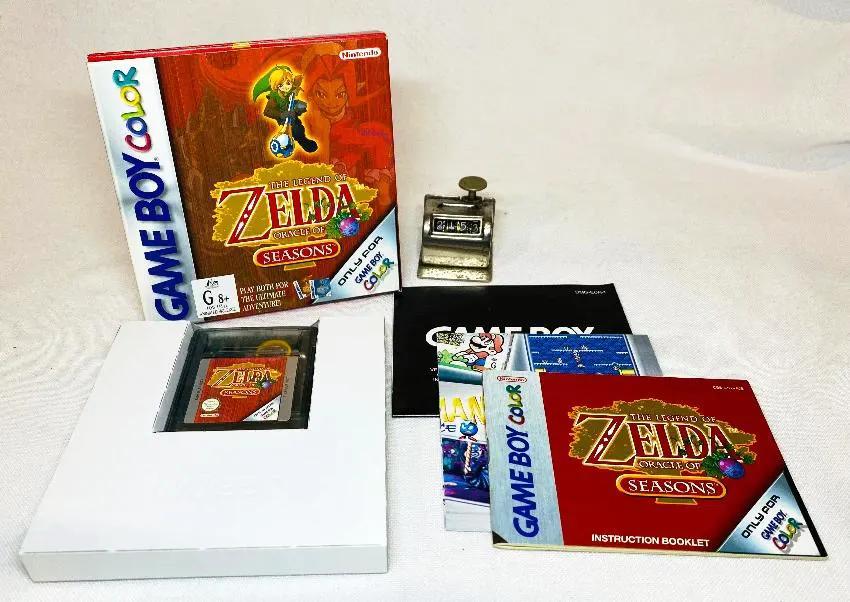 Game | Nintendo Game Boy Color GBC | Zelda Oracle Of Seasons Physical Video Games Game Nintendo