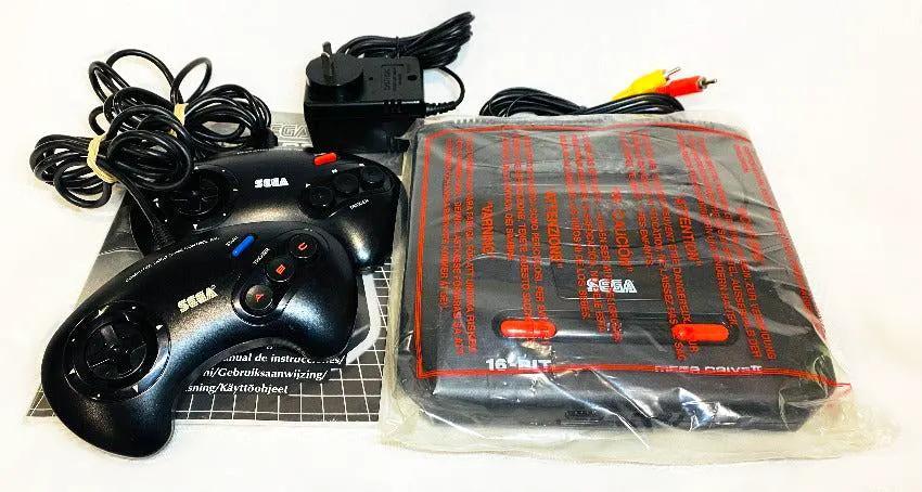 Console | Sega Mega Drive 2 | Boxed MD II Console Set PAL Video Game Consoles Console Sega