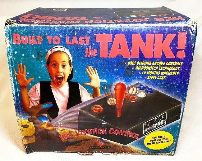 Controller | Super Nintendo | Boxed HES TANK Joystick Controller Game Controller Accessories Controllers & Attachments Nintendo