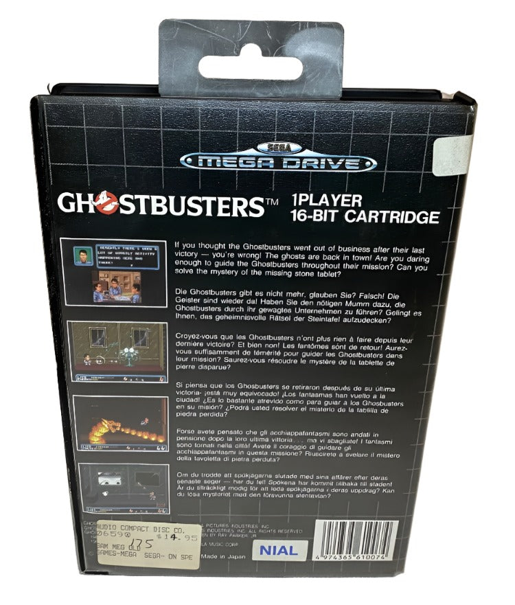 Game | Sega Mega Drive | Ghostbusters
