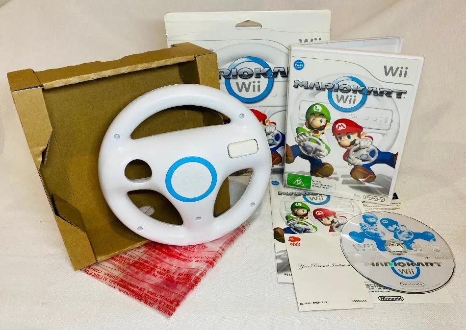Accessory | Nintendo Wii | Boxed Genuine Mario Kart Wheel Home Game Console Accessories Accessory Nintendo