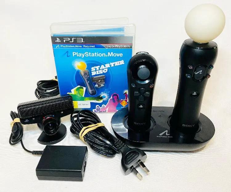 Controller | Sony PlayStation PS3 | PlayStation Move Starter Pack Video Game Software Controllers & Attachments Sony
