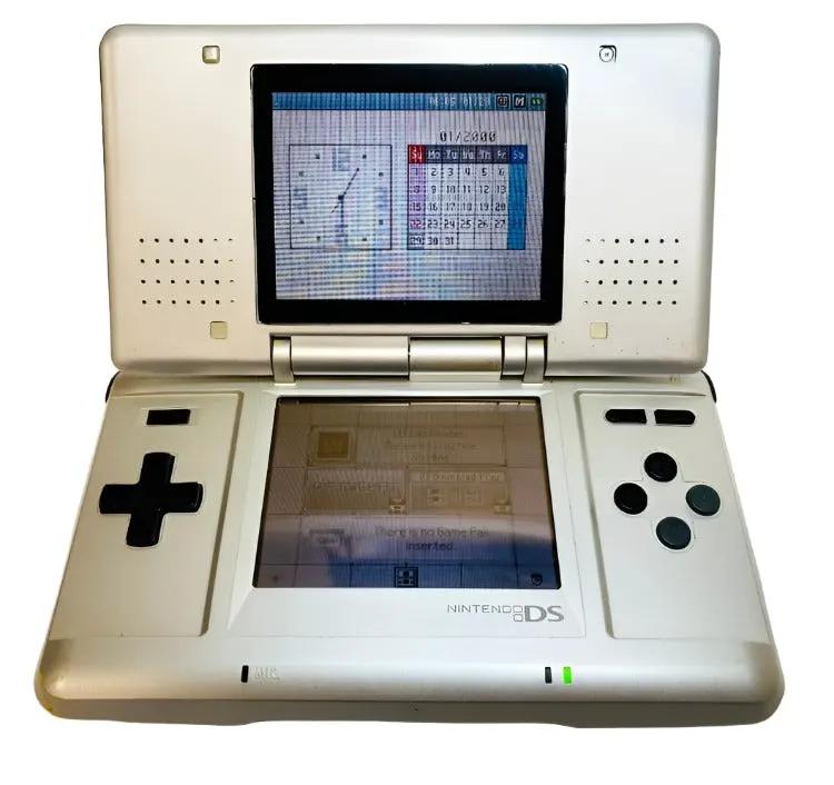 Console | Nintendo DS | Original Silver DS Console + Charger Video Game Consoles Console Nintendo