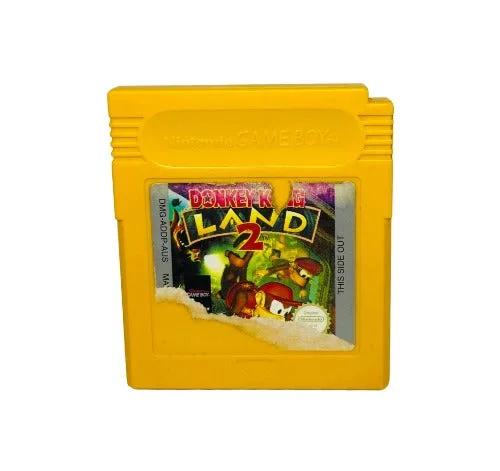 Game | Nintendo Game Boy GB | Donkey Kong Land 2 Physical Video Games Game Nintendo