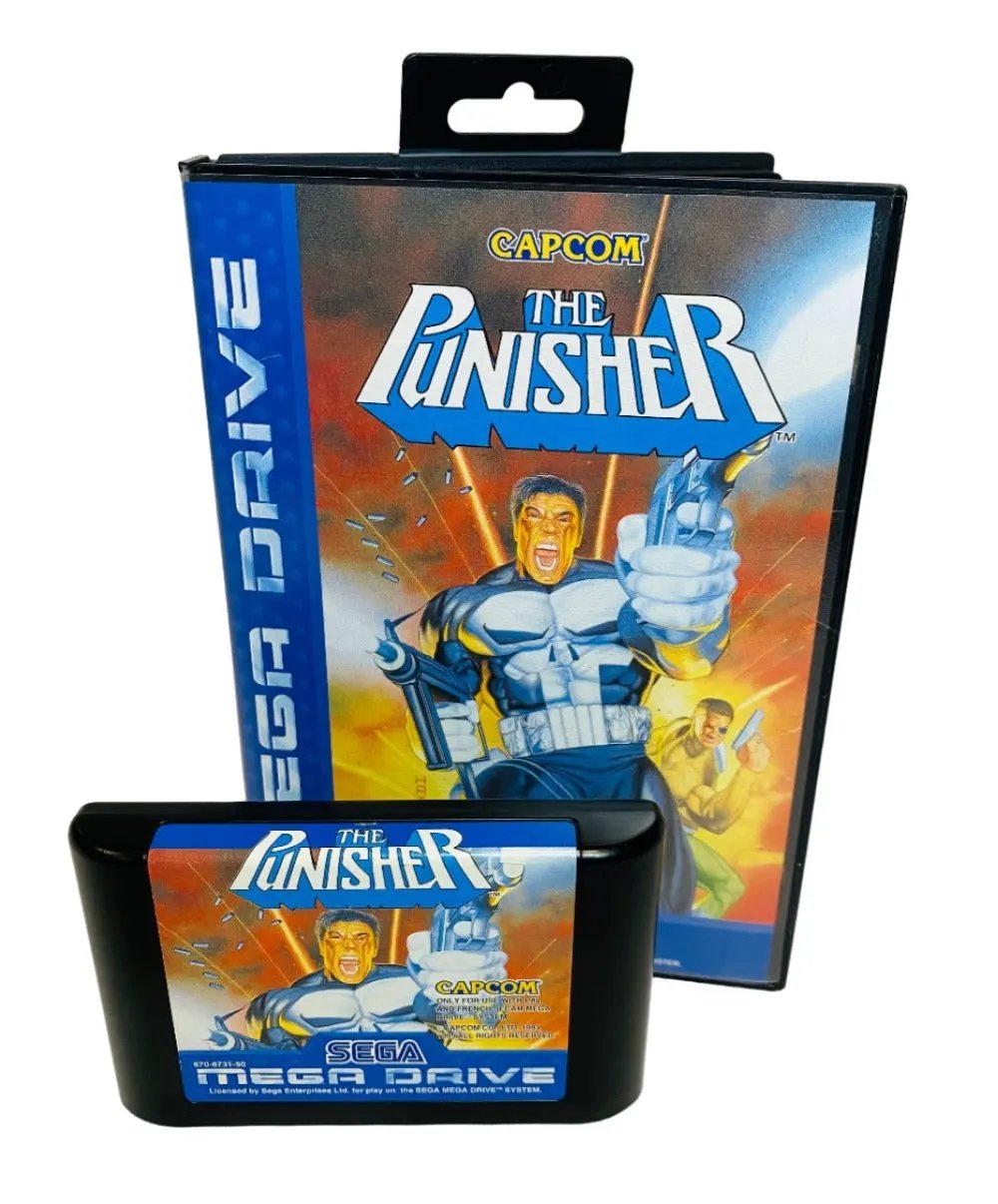 Game | Sega Mega Drive | The Punisher Physical Video Games Game Sega