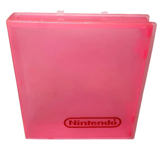 Accessory | Nintendo NES | Genuine Clear Pink Cartridge Case Home Game Console Accessories Accessory Nintendo