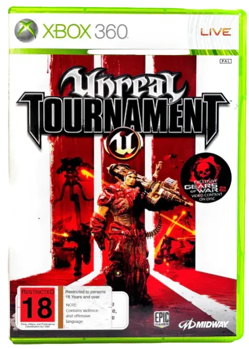 Game | Xbox 360 | Unreal Tournament 3 III Physical Video Games Game Microsoft