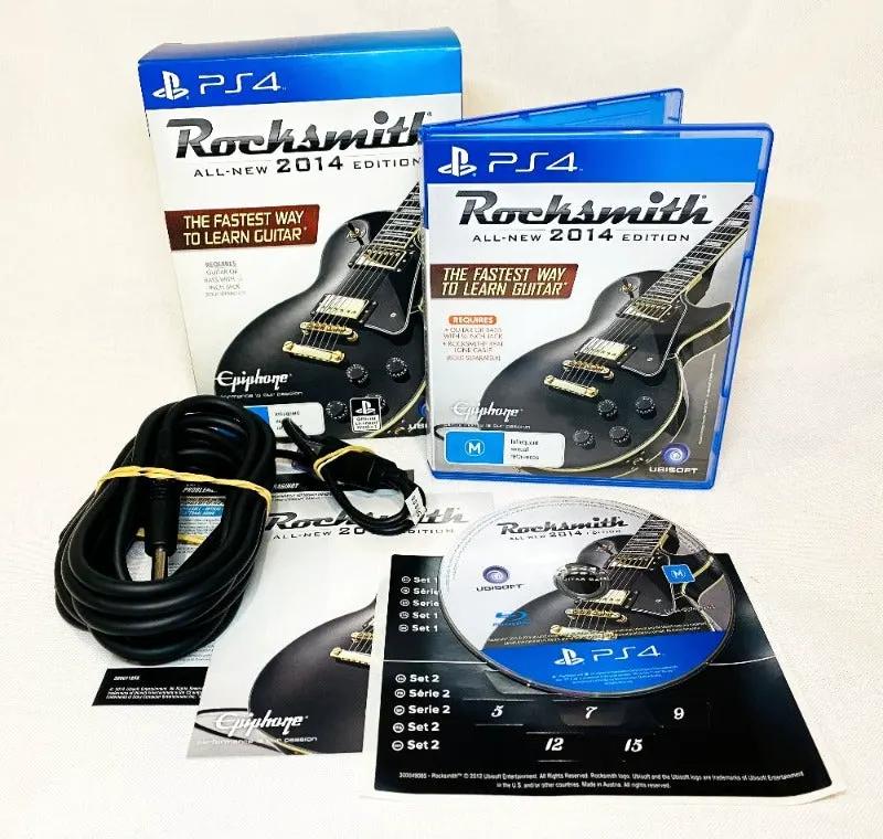 Game | Sony PlayStation PS4 | Rocksmith 2014 Edition Physical Video Games Game Sony