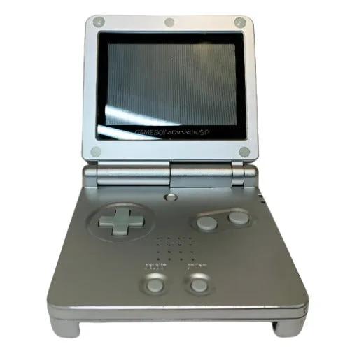 Console | Nintendo Game Boy Advance SP | Boxed Platinum Console Set Video Game Consoles Console Nintendo