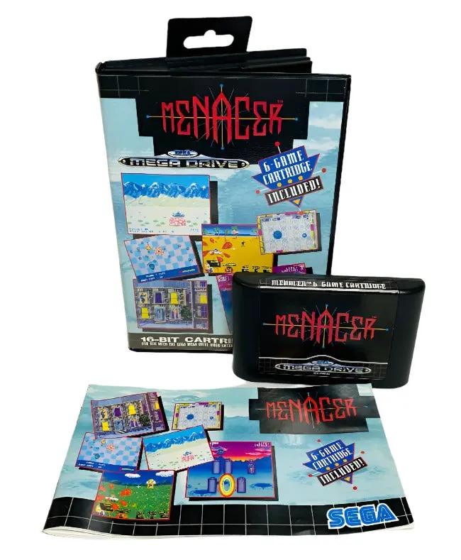 Controller | Sega Mega Drive | Boxed Menacer 6-Game + Gun Set Video Game Software Controllers & Attachments Sega