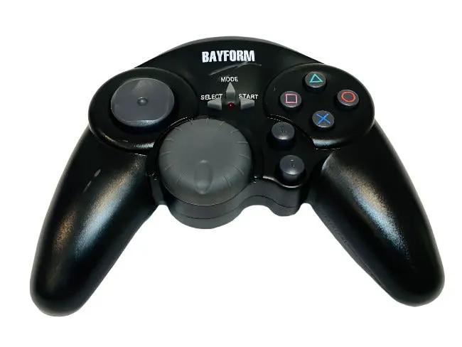 Controller | PlayStation PS1 | Bayform Black Video Game Console Accessories Controllers & Attachments Sony