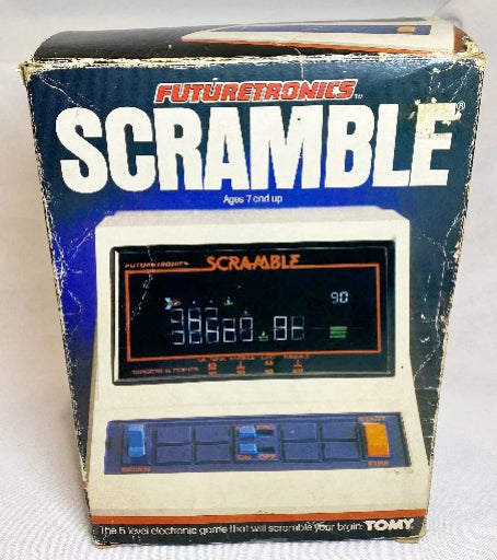 Console | TOMY | Boxed SCRAMBLE Tabletop Arcade