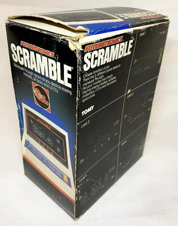 Console | TOMY | Boxed SCRAMBLE Tabletop Arcade Gaming Pads Controllers & Attachments FUTURETRONICS